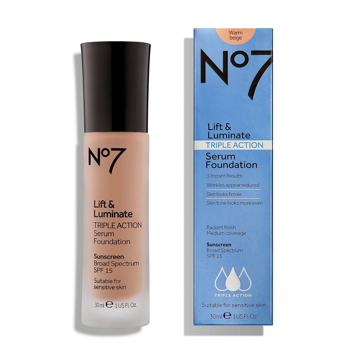 Amazon.com : JoJo Siwa No7 Lift & Luminate TRIPLE ACTION Serum